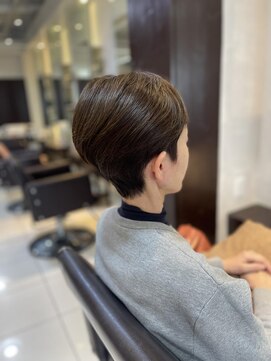 スティラ スムース 高田馬場(Stilla smooth) ショートヘア＋白髪ぼかしからー