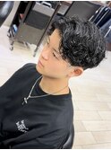 【HOMME HAIR 稲田】 ラルフカール フェード スタイル