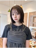 ぱつっとボブ