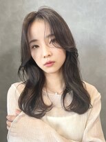 エムスラッシュ みなとみらい馬車道店(M SLASH)&nbsp;ヨシンモリ/グレージュアッシュ/艶カラー/馬車道