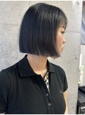 韓国ボブ/タッセルカット/タンバルモリ/切りっぱなしボブ