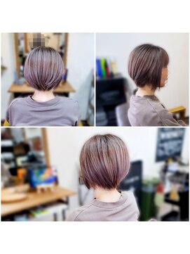 ムクヘアー(MuKuHair) 前下りレイヤーボブ