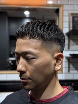 オトコデザイン(OTOKO DESIGN)&nbsp;クロップ　アイロンパーマ　メンズ