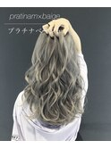 パープル、グラデーション、エクステ、ハイライト、インナー