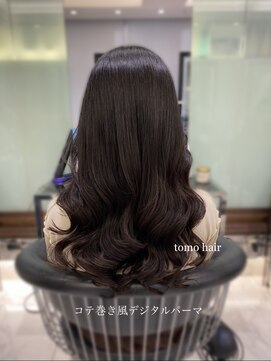 アピッシュ ギンザ(apish ginza) tomo髪質改善/コテ巻きパーマ/デジタルパーマ/前髪パーマ