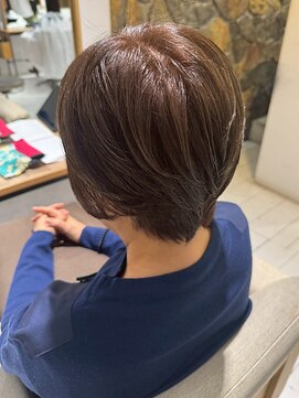 ヘアリゾート粋 リマ 銀座店(lima) 大人ショート/髪質改善/ブラウンアッシュ