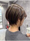 ショートスタイル/大人可愛いショート/束感ショート