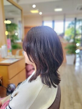 レイヤースタイル／アッシュカラー