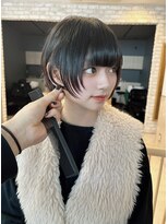 サンド 池袋 2nd(sand)&nbsp;レイヤーショート/ショートボブ/地毛風縮毛矯正