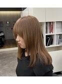 王道カラー！　ミルクティーブラウン
