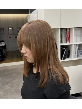 王道カラー！　ミルクティーブラウン
