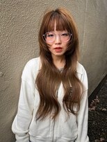 ブランコトレス 鏡島(BLANCO tres)&nbsp;レイヤーカット/顔周り/透明感カラー