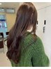 【ケアLv.★★★★☆】カット+カラー+髪質改善トリートメント