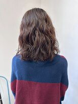 グローバルヘアー バランス(global hair BALANCE)&nbsp;10代20代30代/ニュアンスパーマ/ミディアム/ブラウン