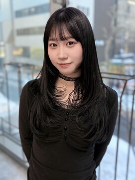 スティル カラン(STILL calin) 【宮川】ブラックカラー×ハッシュカット