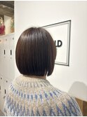 ツヤ感まとまる大人ボブ