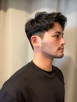 パーク(PARK) 大人メンズビジネス束感ショートかきあげアップバングツーブロ