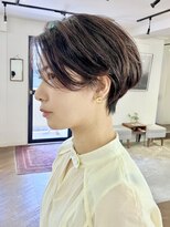 ファイブシーン アオヤマ(5SCENE AOYAMA) 大人の前髪長め丸みショートヘア