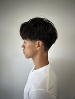 イッヒ 茅ヶ崎(IHHI) メンズテーパーフェードショートマッシュ