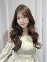 エヌアイ オモテサンドウ(ni omotesando)&nbsp;透明感ショコラグレージュ×盛れるお顔周りカット　　【正木碧】