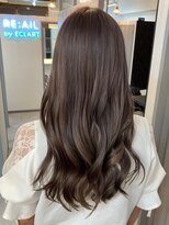 クラヴィアエクラート なんば店(CLAVIA.ECLART)&nbsp;巻き髪/アッシュベージュ/髪質改善