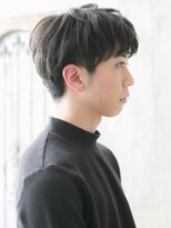 モッズヘア メン 南越谷南口店(mod's hair men)&nbsp;大人メンズパーマくせ毛風ブラック重めスマートマッシュb1南越谷