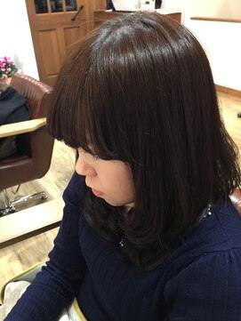 ヘアーアンドメイク ピース(hair&make Peace by Co:Co) Peaceゲストスタイル～パーマでワンカールレイヤー～