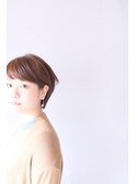 小顔マニッシュショート