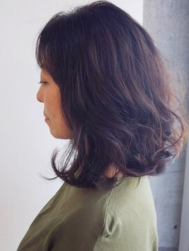 アズヘアー(A's HAIR) サファリブラウンルーズウェイビー