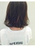 厚めバング ボルドー クラシカル ワンレン 大人ボブ 下北沢