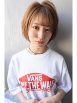 クラン(clan)&nbsp;ネオウルフ＃ココアブラウン大人かわいいショートパーマ