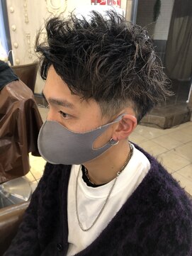 キャンバス バイ ネオリーブ 横浜西口(Canvas by neo.) 横浜★メンズ束感アップバング