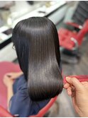 髪質改善ストレート