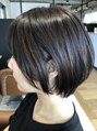 エルバイアールエルジー(L by RLG) 耳掛けショートボブ☆人気ですね♪