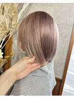 ヘアメイクエイト 丸山店(hair make No.8) << 担当 : 黒木 彩加 >> ペールベージュ