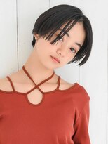 アグ ヘアー ジョリ 犬山店(Agu hair joli) 《Agu hair》クールな小顔前髪なしショート