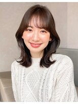 アンアミ シブヤ(Un ami shibuya) 【Unami shibuya】TOMI 上質なくびれヘア　小顔顔周りカット