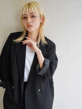 ブゾン(buZon) ブロンドロングウルフ