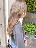 レフ(LEF)&nbsp;ミルクティー/ケアブリーチ/ダブルカラー/髪質改善/韓国風