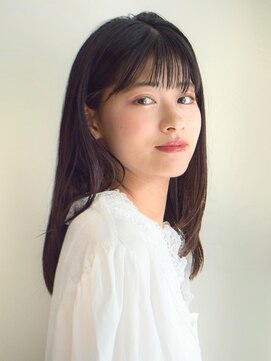 ガーデンヨコハマエスト(GARDEN YOKOHAMA est) イメチェン　ミディアム　レイヤー　ワイドバング　美髪