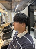 ツイストスパイラルパーマ　ツイストパーマ　メンズパーマ