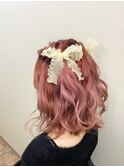 ハーフツインアレンジ