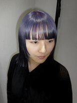 イキ(ikiii) lavender ダブルカラー/グラデーションカラー