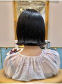 外ハネボブ☆美髪ボブ/美髪縮毛矯正[北千住]
