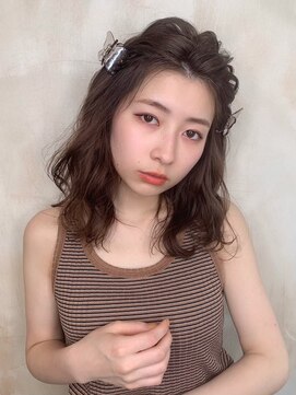 ニスル センター南店(NISURU) 似合わせカット/大人ガーリー/ダークアッシュ/着物/センター南