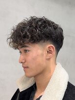 フィフス 渋谷(fifth)&nbsp;緩めスペインカールラルフカールスパイラルパーマフェード30代