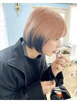 アンメリーアン(Ann merry ann)&nbsp;大人美人斜めバングくびれデジタルパーマ毛先丸みパーマ