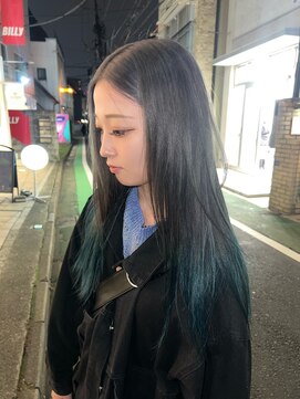 ジーナ オモテサンドウ(XENA) 【デザインカラー】シルバーグレーからターコイズ