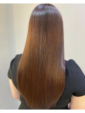 ラーヴァ(raaba.) 髪質改善SILK(クリスタル)トリートメント/ナチュラルブラウン