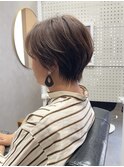 ショートヘア/脱白髪染め